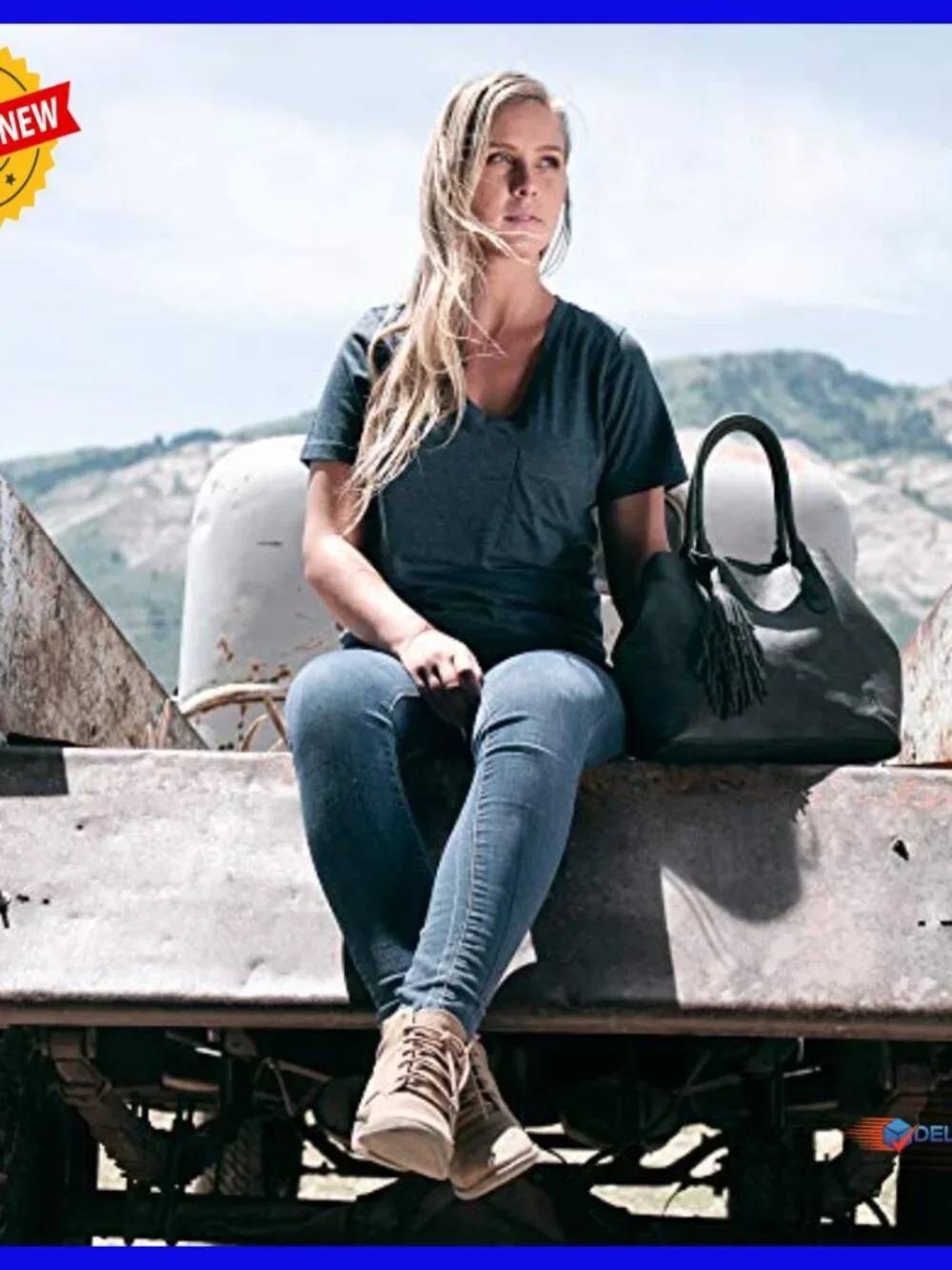 Concealed Carry Purse with Locking Holster, PU Leather Satchel